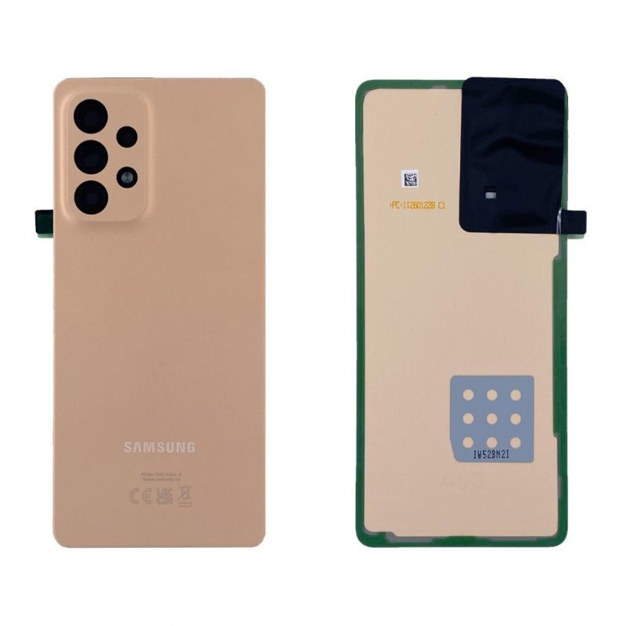 Samsung Galaxy A53 5G A536 Vitre arrière Pêche avec lentille - originale