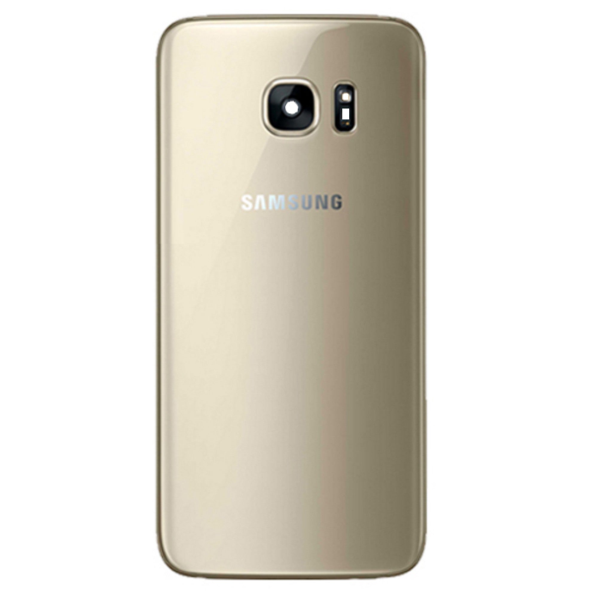 Samsung Galaxy S7 G930 Vitre arrière or avec lentille - OEM
