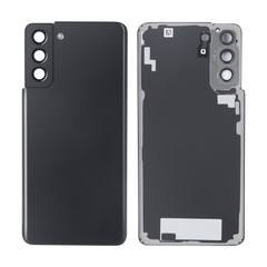 Vitre arrière Samsung Galaxy S21 Plus 5G G996 Noir Phantom Avec lentille - OEM