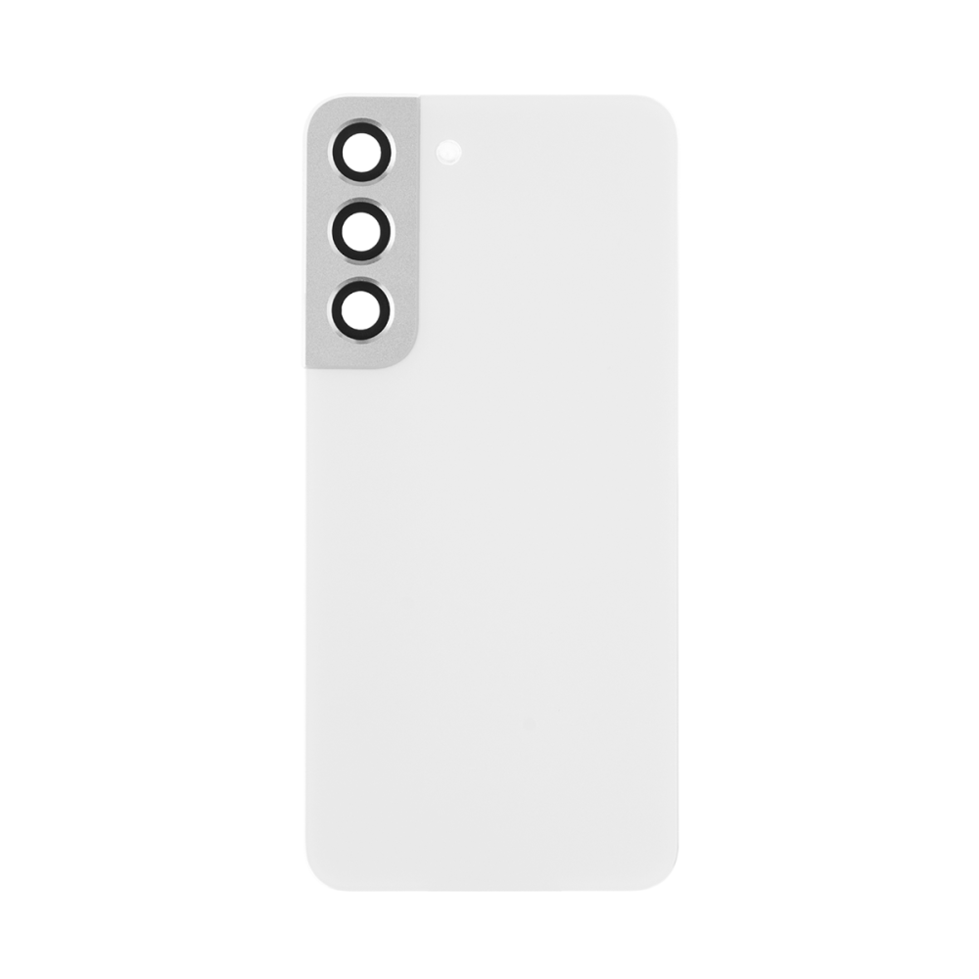 Vitre arrière Samsung Galaxy S22 S901 Crème avec lentille - OEM