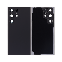Vitre arrière Samsung Galaxy S23 Ultra S918 Noir Phantom avec lentille – OEM