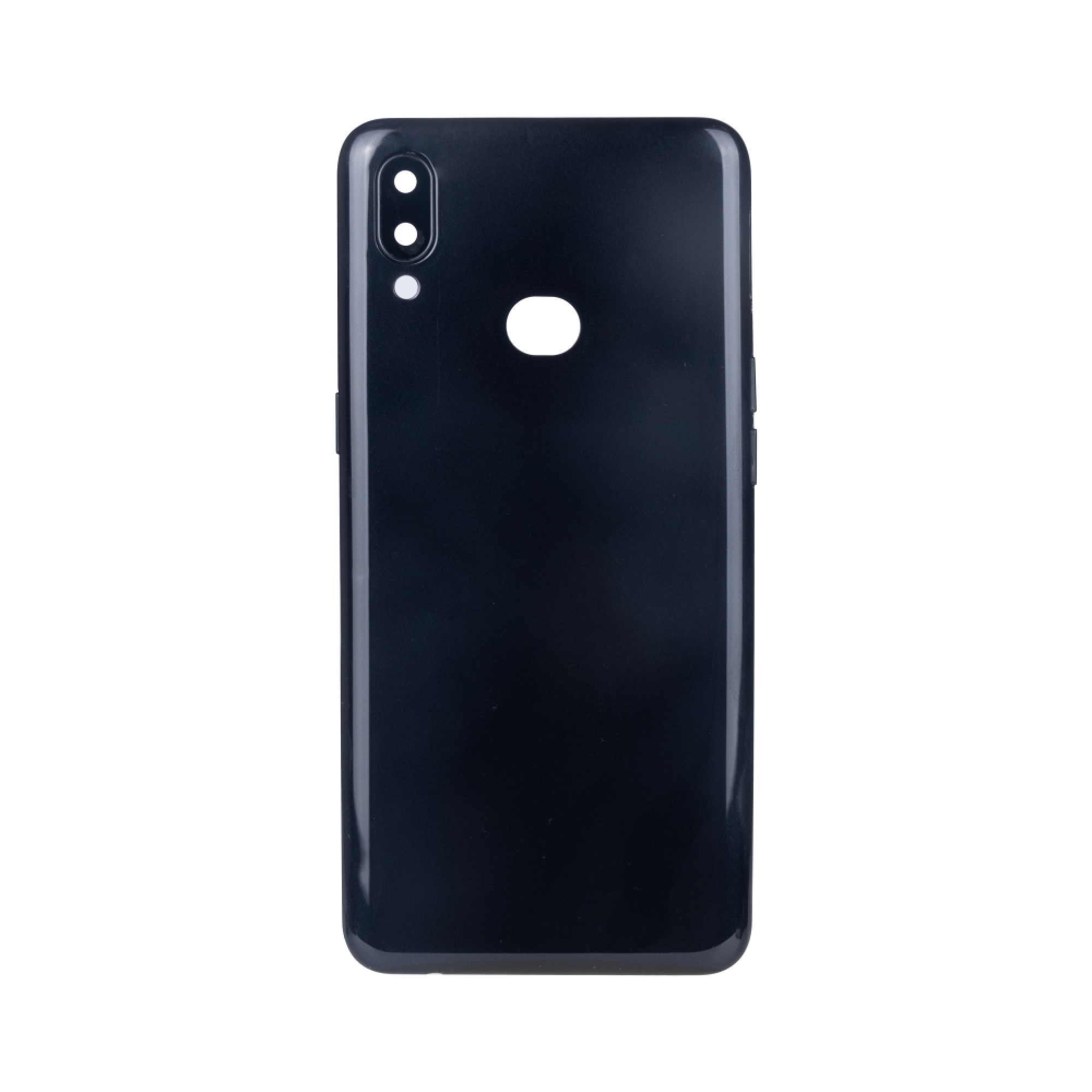 Vitre arrière Samsung Galaxy A10s A107F Noire avec lentille – OEM