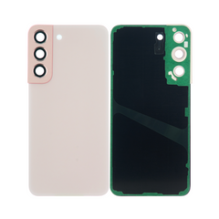 Vitre arrière Samsung Galaxy S22 S901 Or Rose avec lentille - OEM