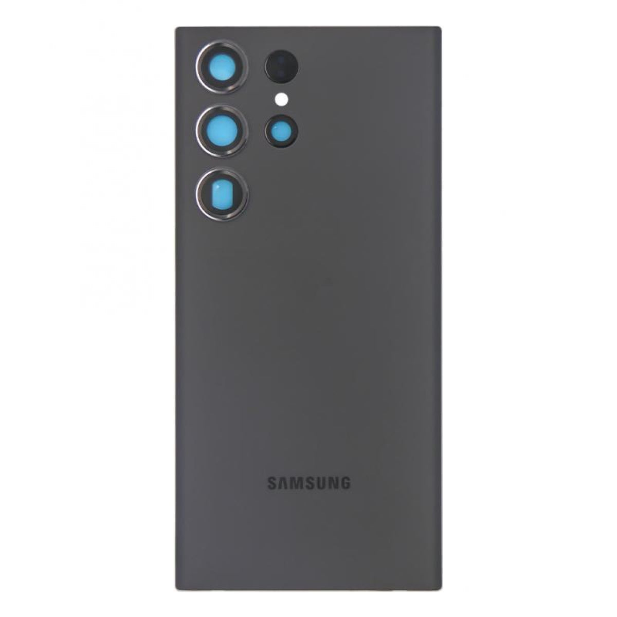 Vitre arrière Originale Samsung Galaxy S23 Ultra S918 Noir Phantom avec lentille