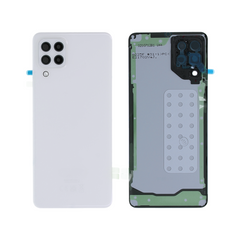 Vitre arrière Samsung Galaxy A22 A225 Blanche avec lentille – OEM
