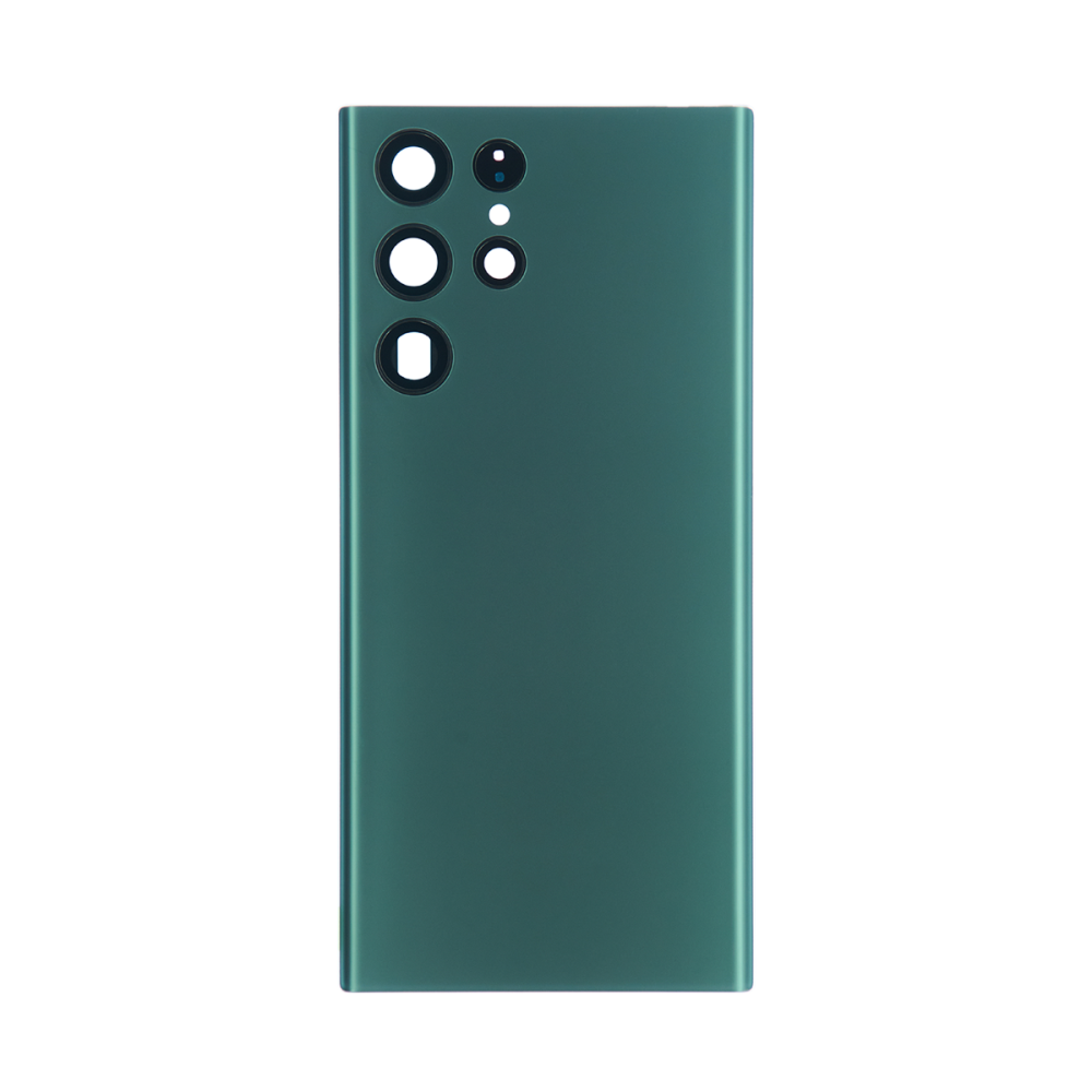 Vitre arrière Samsung Galaxy S22 Ultra S908 Verte avec lentille-OEM