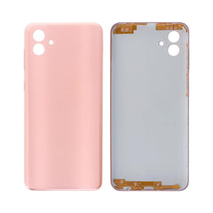 Vitre arrière Samsung Galaxy A04 A045F Rose avec lentille - OEM