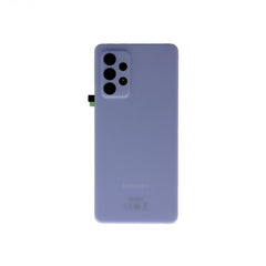 Samsung Galaxy A52 4G A525, A52 5G A526 Vitre arrière Violet avec lentille - Originale