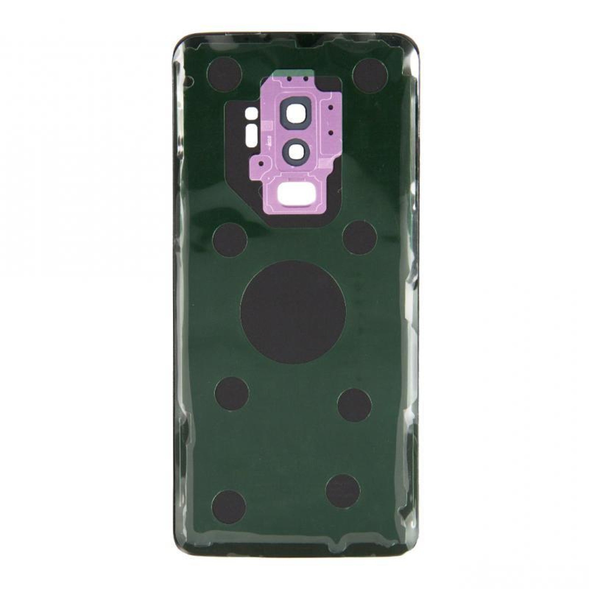 Samsung Galaxy S9 Plus G965 Vitre arrière violet avec lentille - OEM