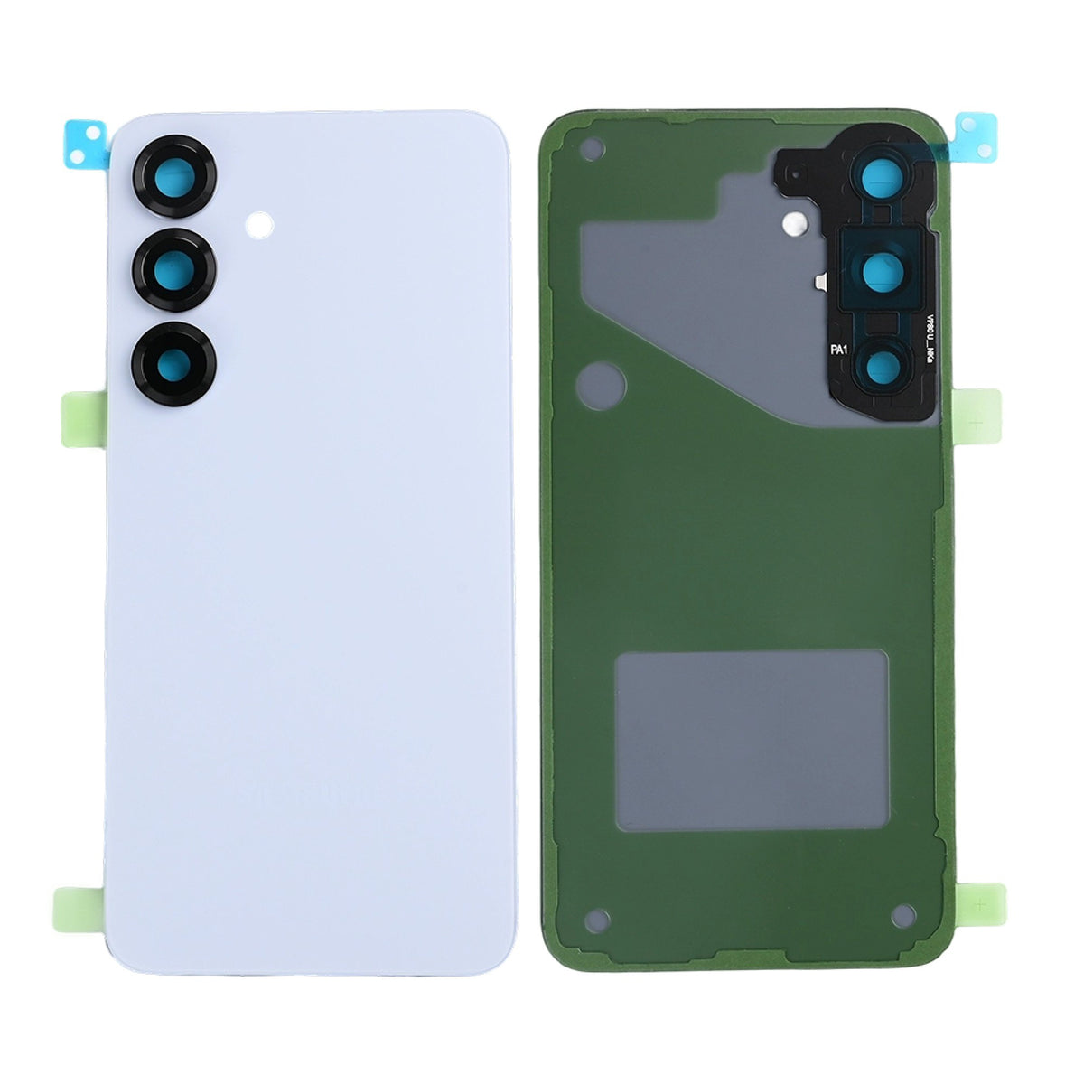 Vitre arrière Samsung Galaxy S25 S931 Bleu Glacé avec lentille - OEM