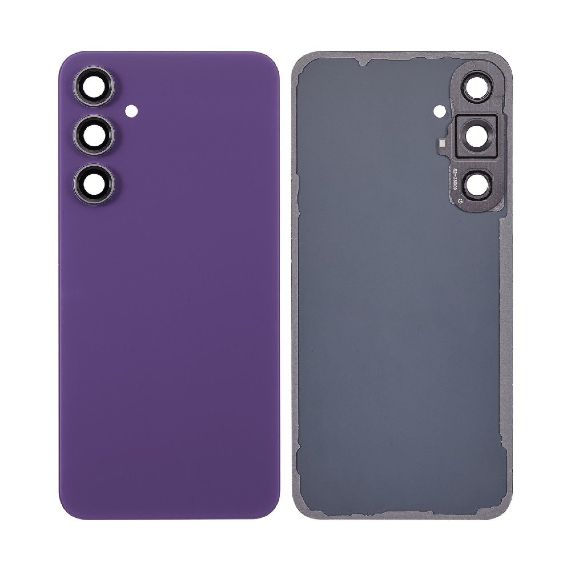 Vitre arrière Samsung Galaxy S23 FE S711 Violette avec lentille – OEM