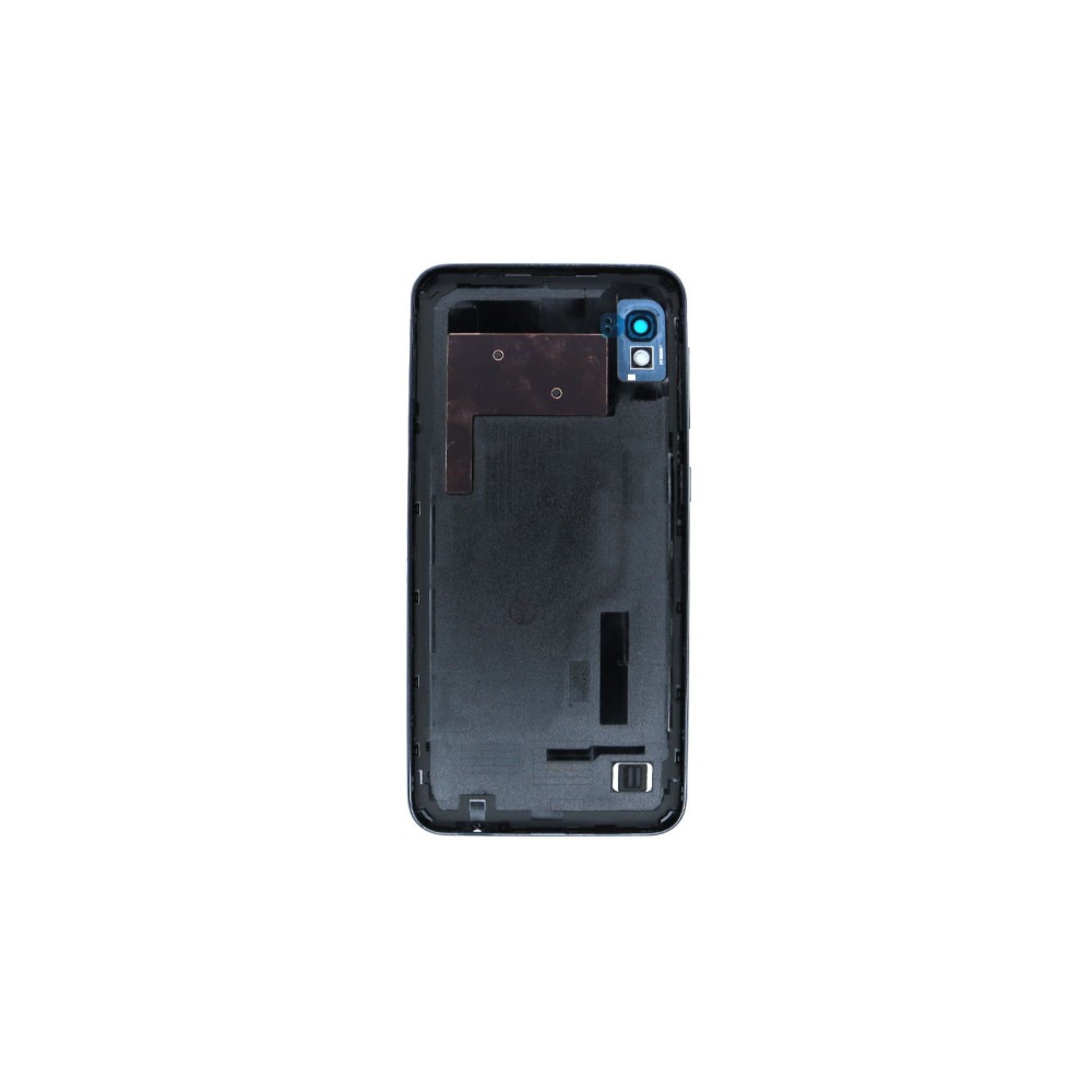 Vitre arrière Samsung Galaxy A10 A105F Noire avec lentille – OEM