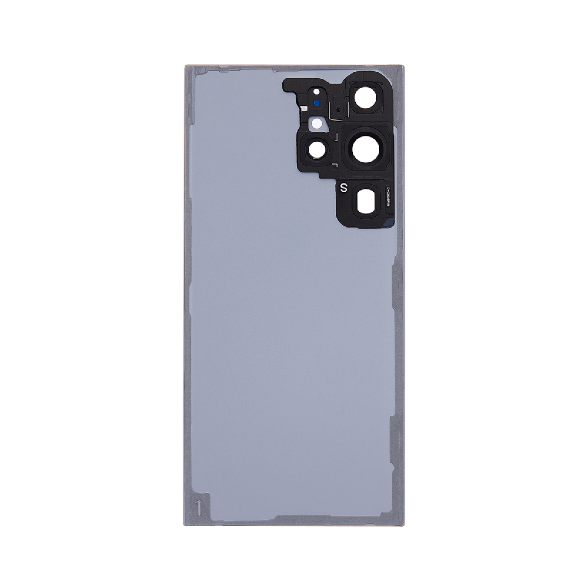 Vitre arrière Samsung Galaxy S23 Ultra S918 Crème avec lentille - OEM