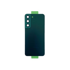 Vitre arrière Samsung Galaxy S22 S901 Verte avec lentille - OEM