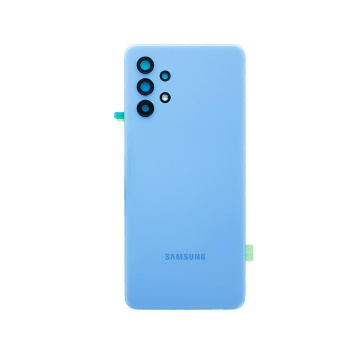 Vitre arrière Samsung Galaxy A32 A325F Bleu avec lentille – OEM