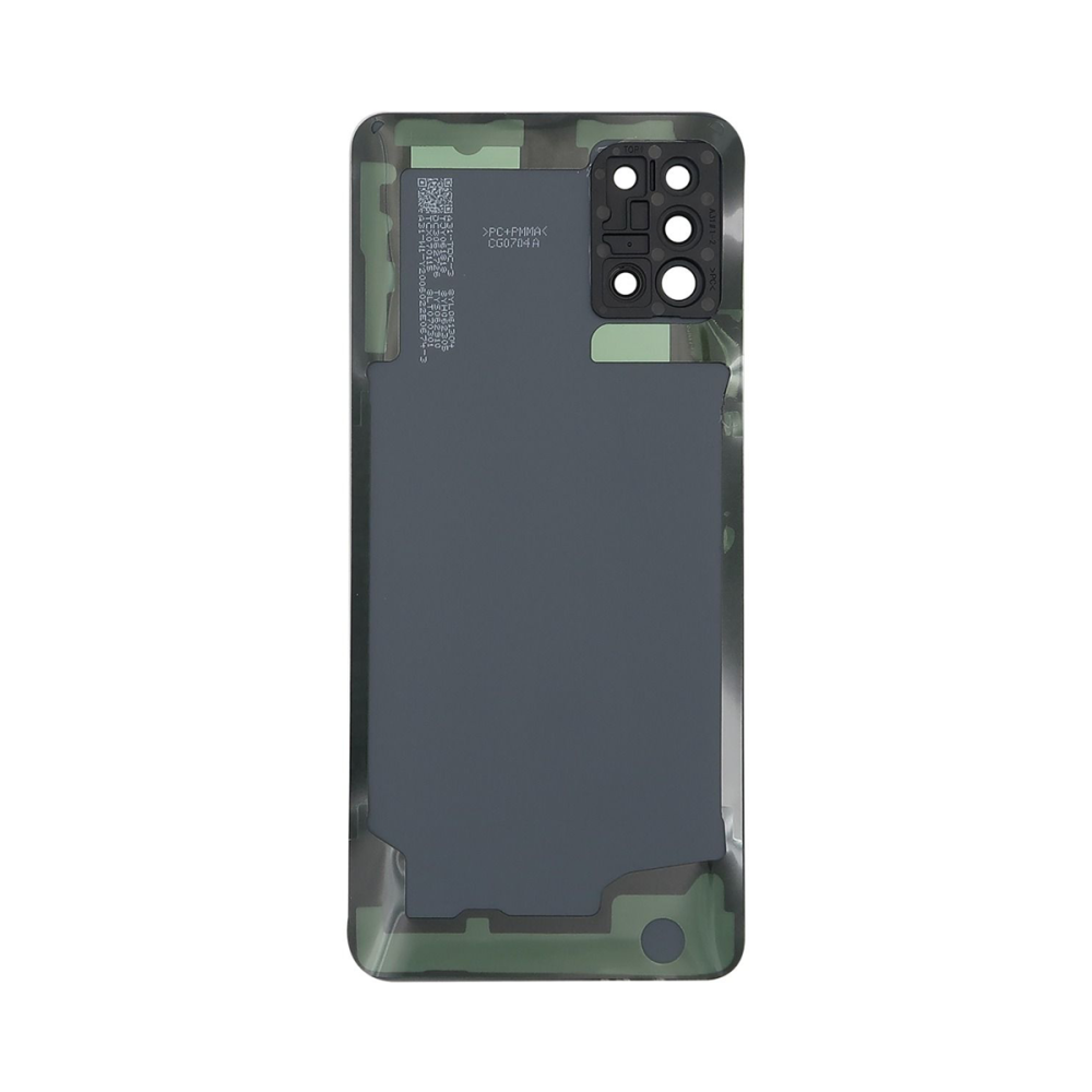 Vitre arrière Samsung Galaxy A31 A315F Prism Crush Bleue avec lentille – OEM