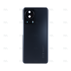 Vitre arrière Xiaomi 13 Lite noire avec lentille- OEM