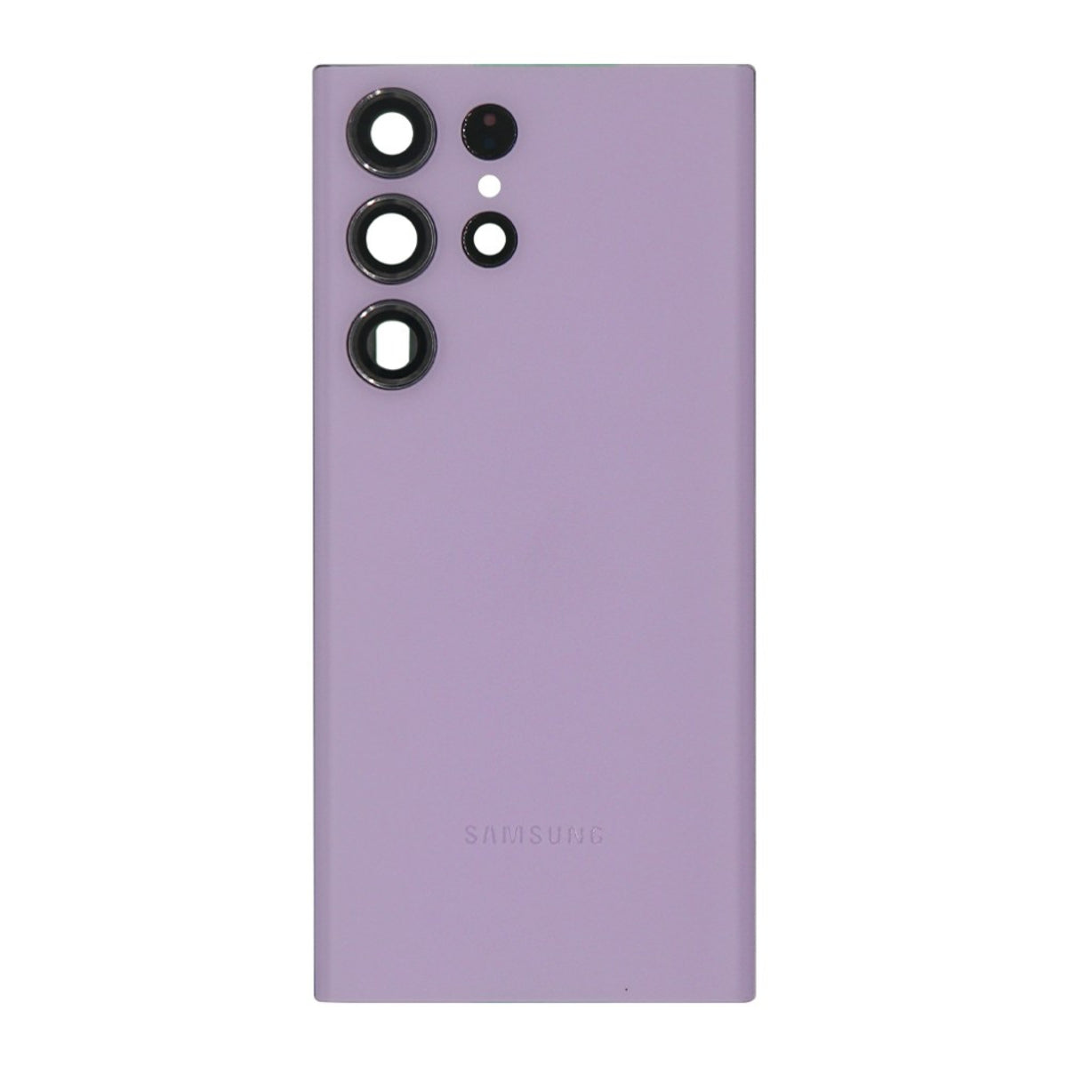 Vitre arrière Originale Samsung Galaxy S23 Ultra S918 Lavande avec lentille