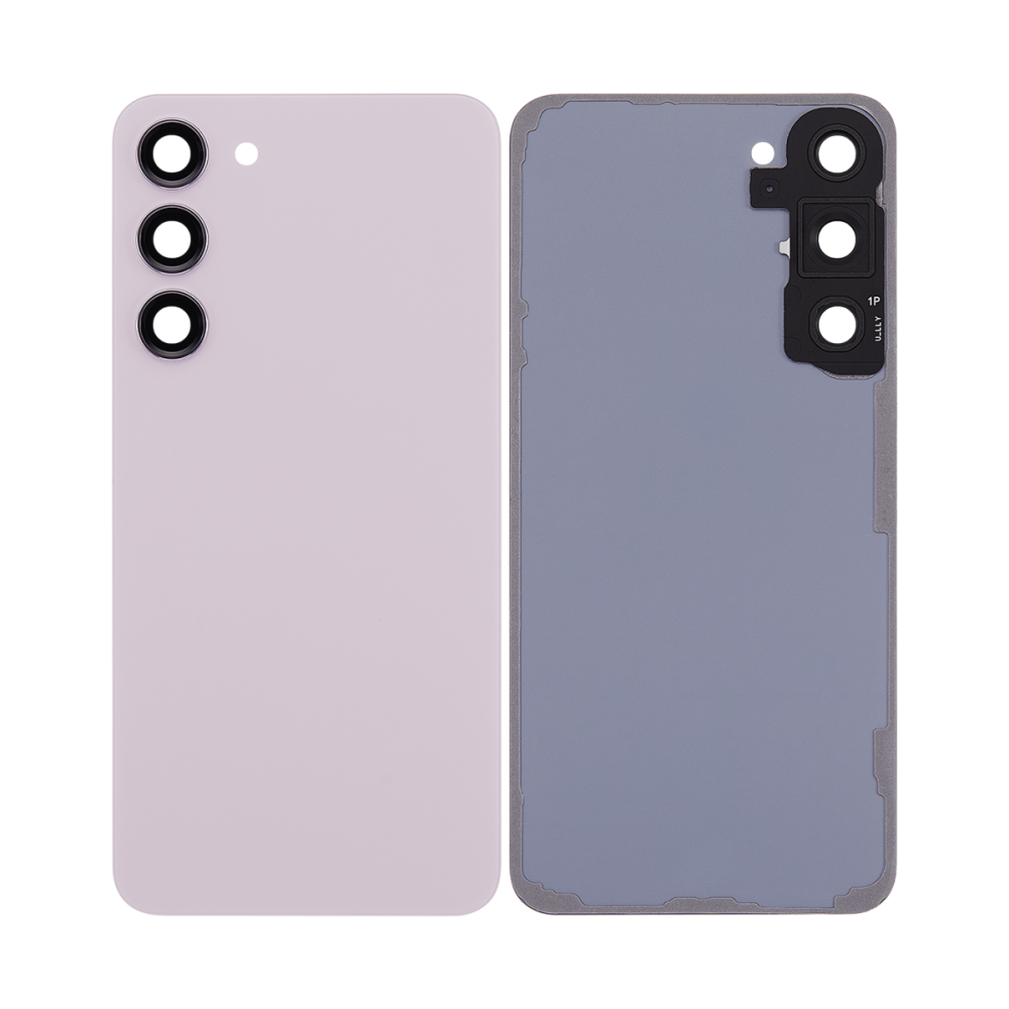 Vitre arrière Samsung Galaxy S23 Plus S916 Lavande avec lentille - OEM