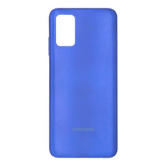 Vitre arrière Samsung Galaxy A03s A037F Bleue Avec Lentille - OEM