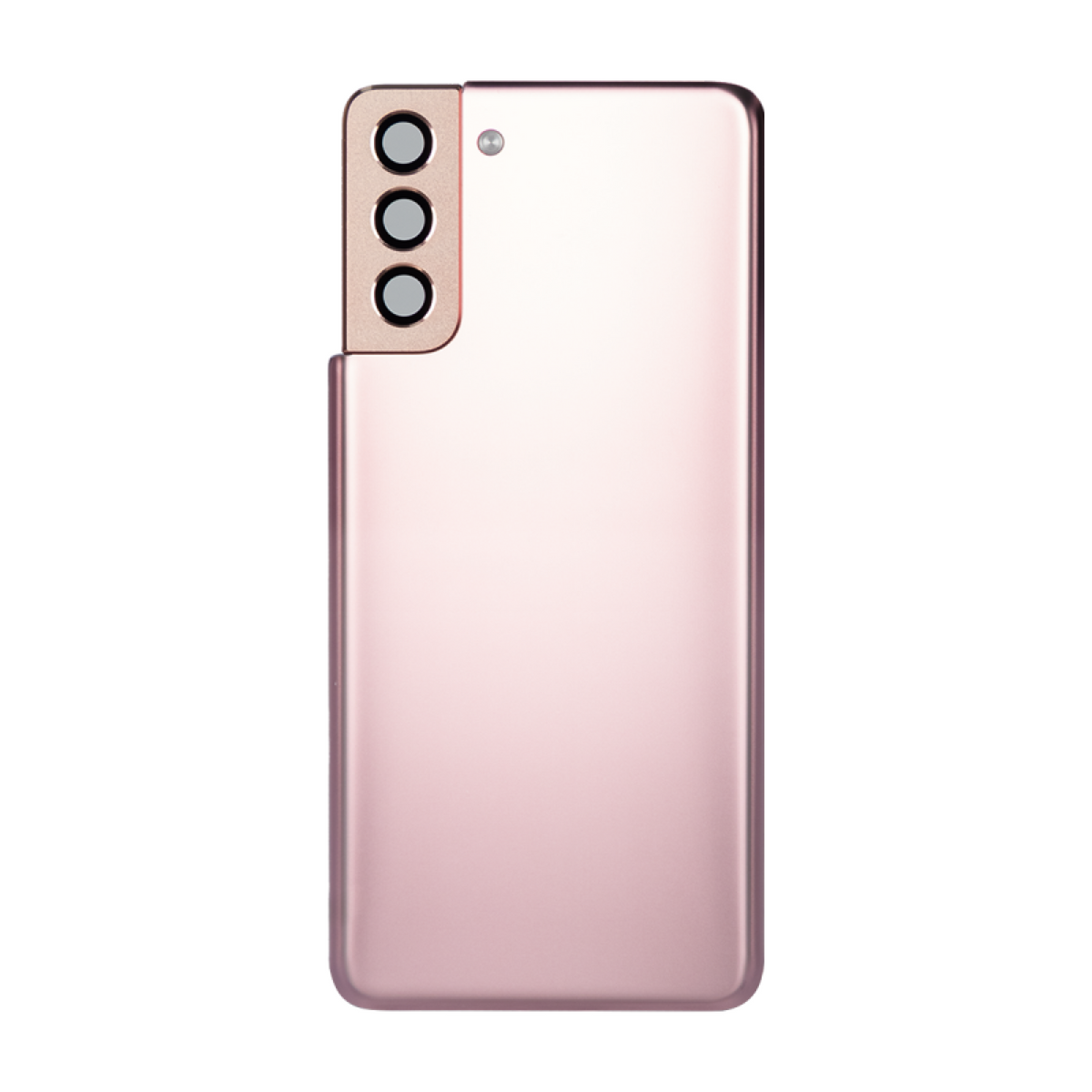 Vitre arrière originale Samsung Galaxy S21 Plus G996 Or Rose Avec lentille