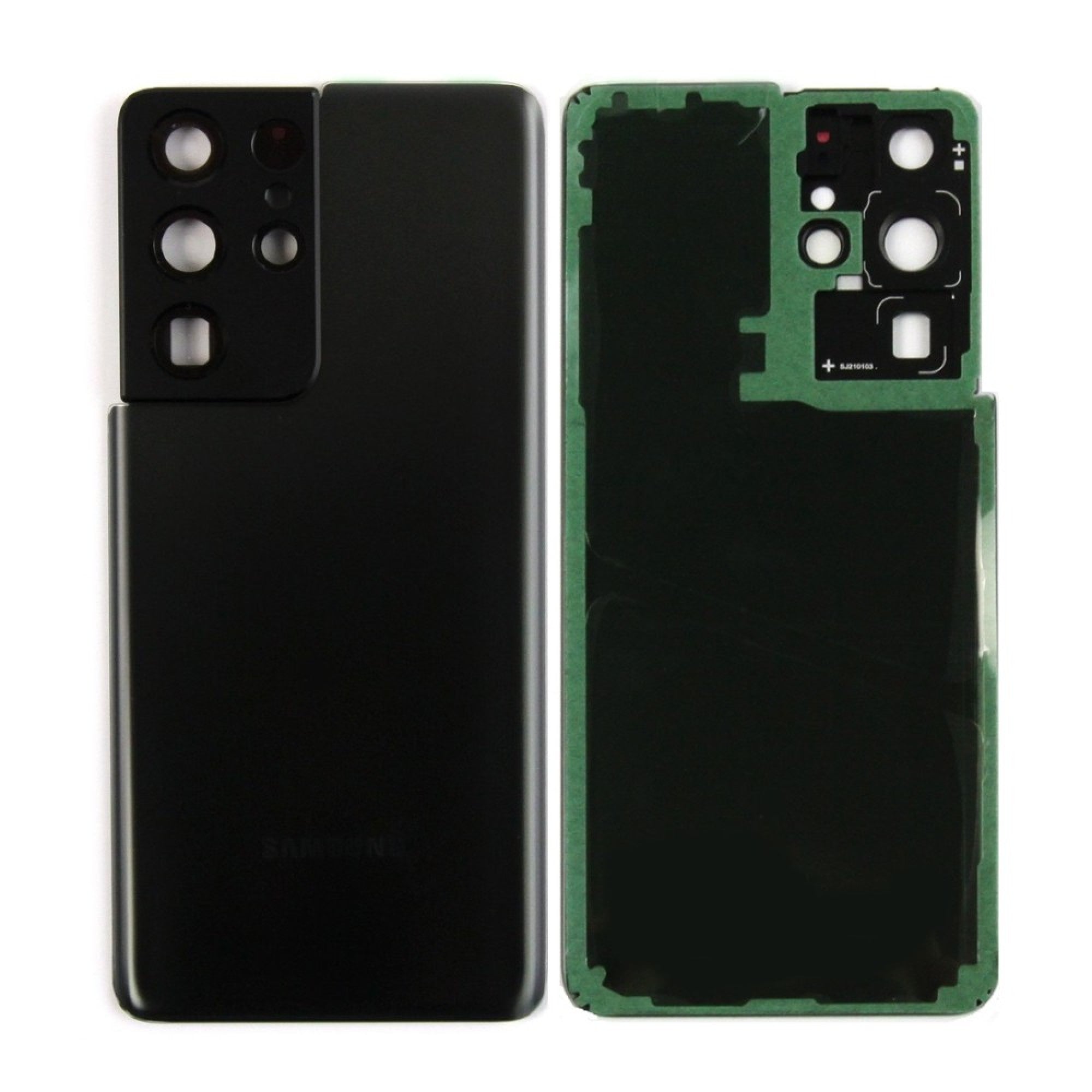 Vitre arrière originale Samsung Galaxy S21 Ultra G998 Titane Avec lentille