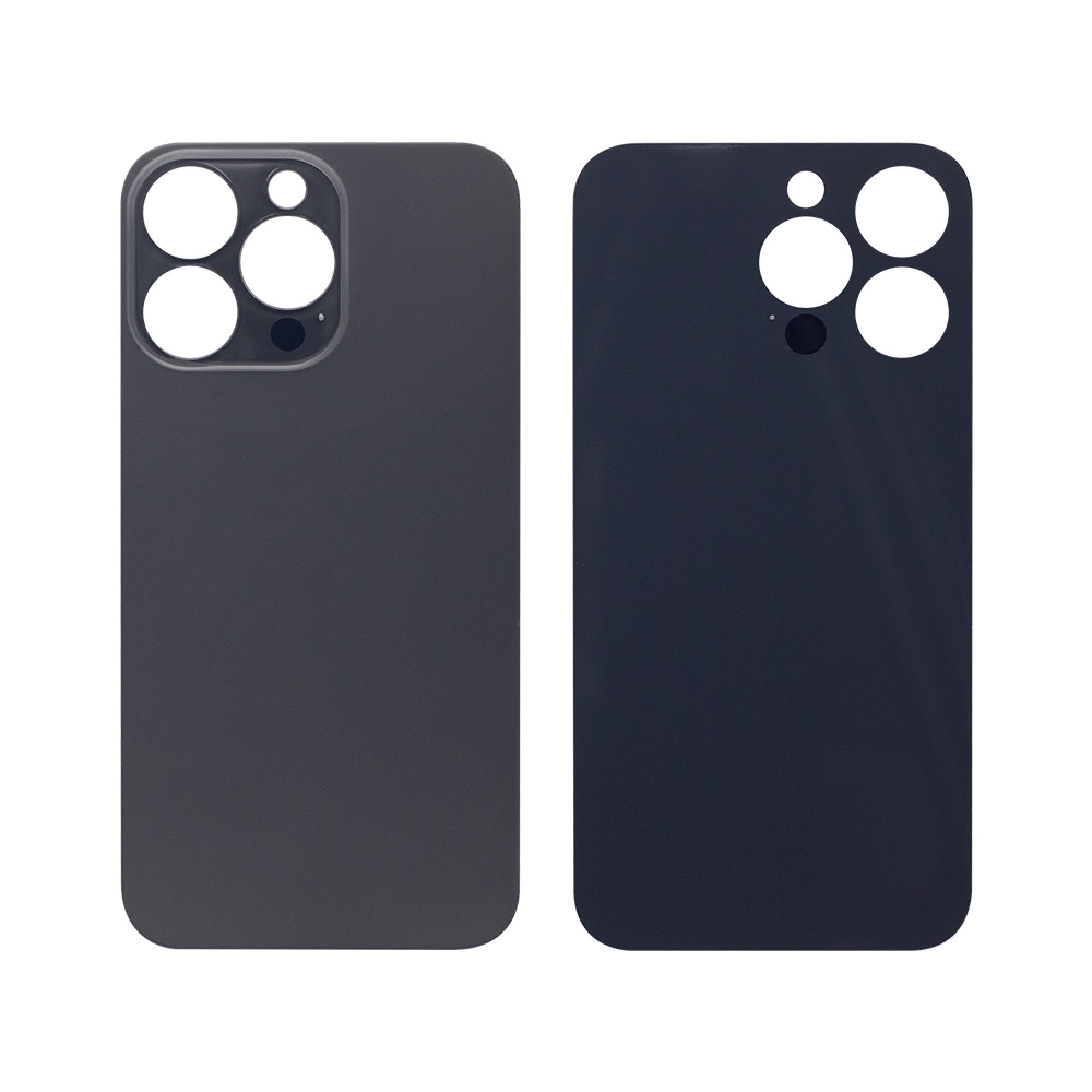 Vitre arrière iPhone 13 Pro Noir (Cadre caméra agrandi) - OEM