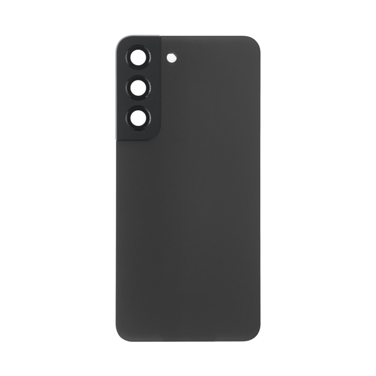 Vitre arrière Samsung Galaxy S22 S901 Graphite avec lentille - OEM