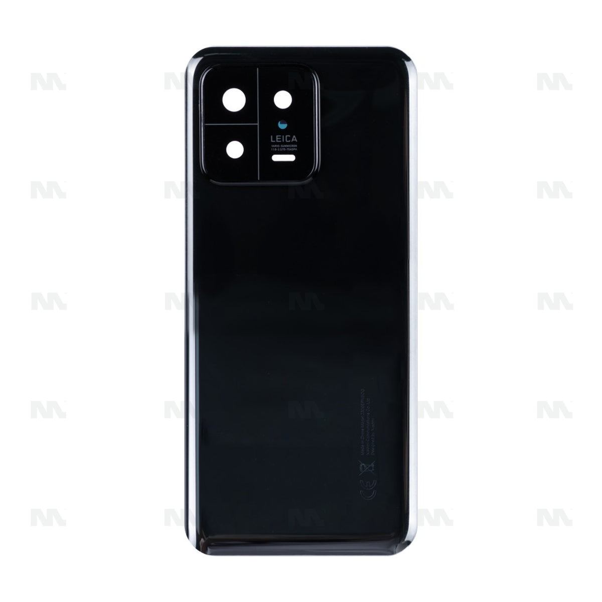 Vitre arrière Xiaomi 13 (2211133G) Noire avec lentille - OEM