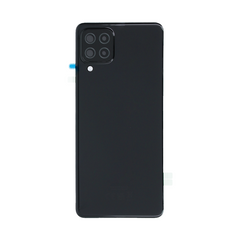 Vitre arrière Samsung Galaxy A22 A225 Noire avec lentille – OEM