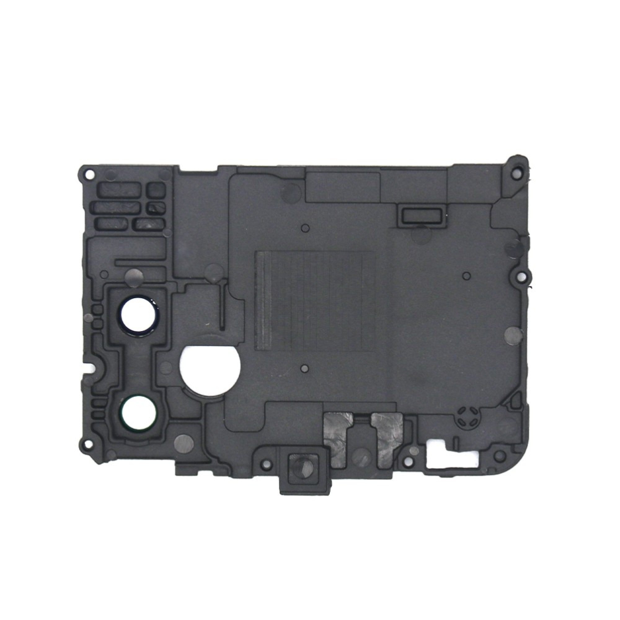 Vitre arrière Samsung Galaxy A04e A042F noire avec lentille - OEM