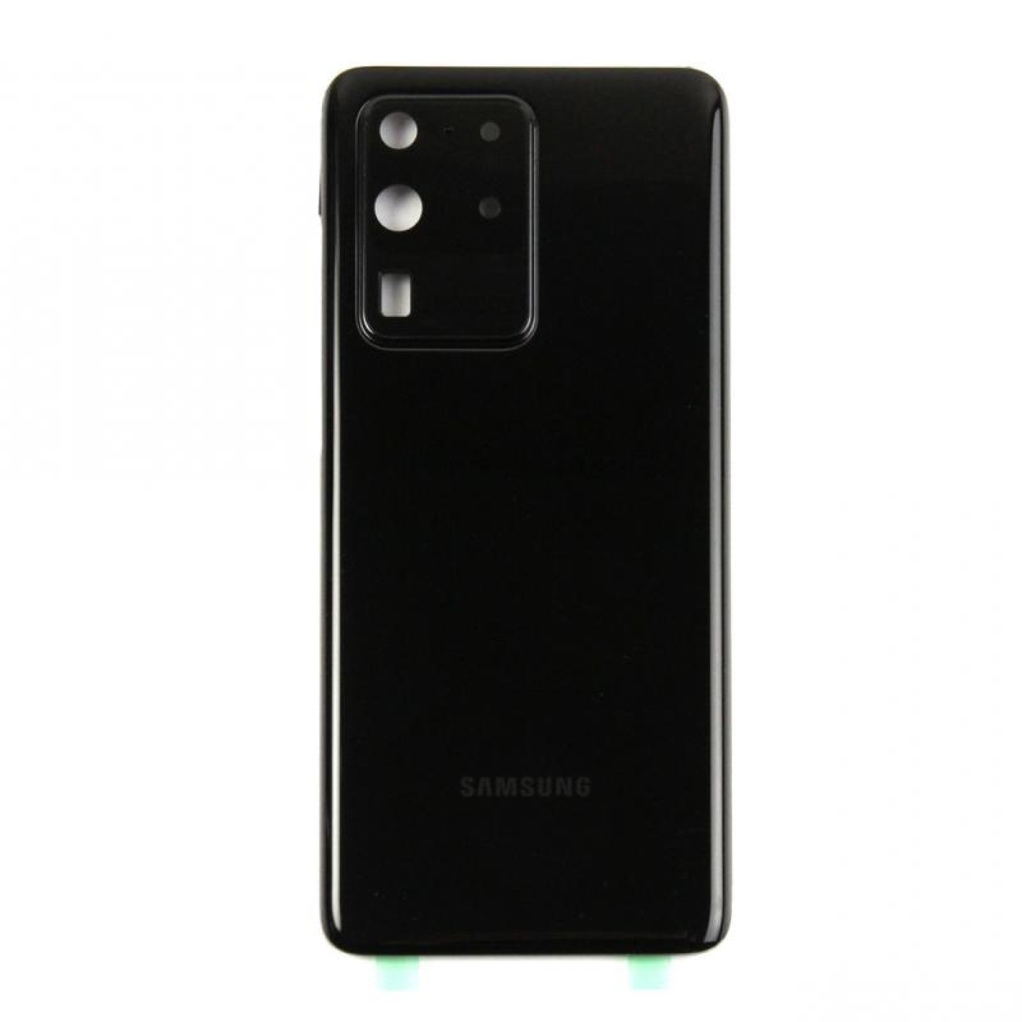 Vitre arrière originale Samsung Galaxy S20 Ultra G988 Noir Cosmique Avec lentille