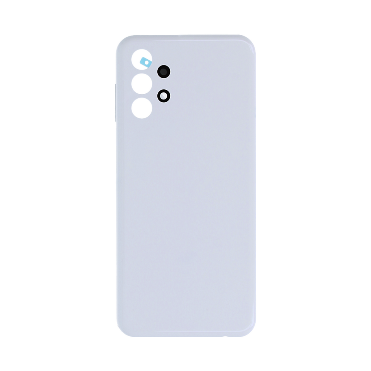 Vitre arrière Samsung Galaxy A13 A135F Blanche avec lentille – OEM