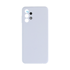 Vitre arrière Samsung Galaxy A13 A135F Blanche avec lentille – OEM