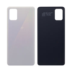 Samsung Galaxy A51 A515 Vitre arrière Blanche avec lentille - OEM