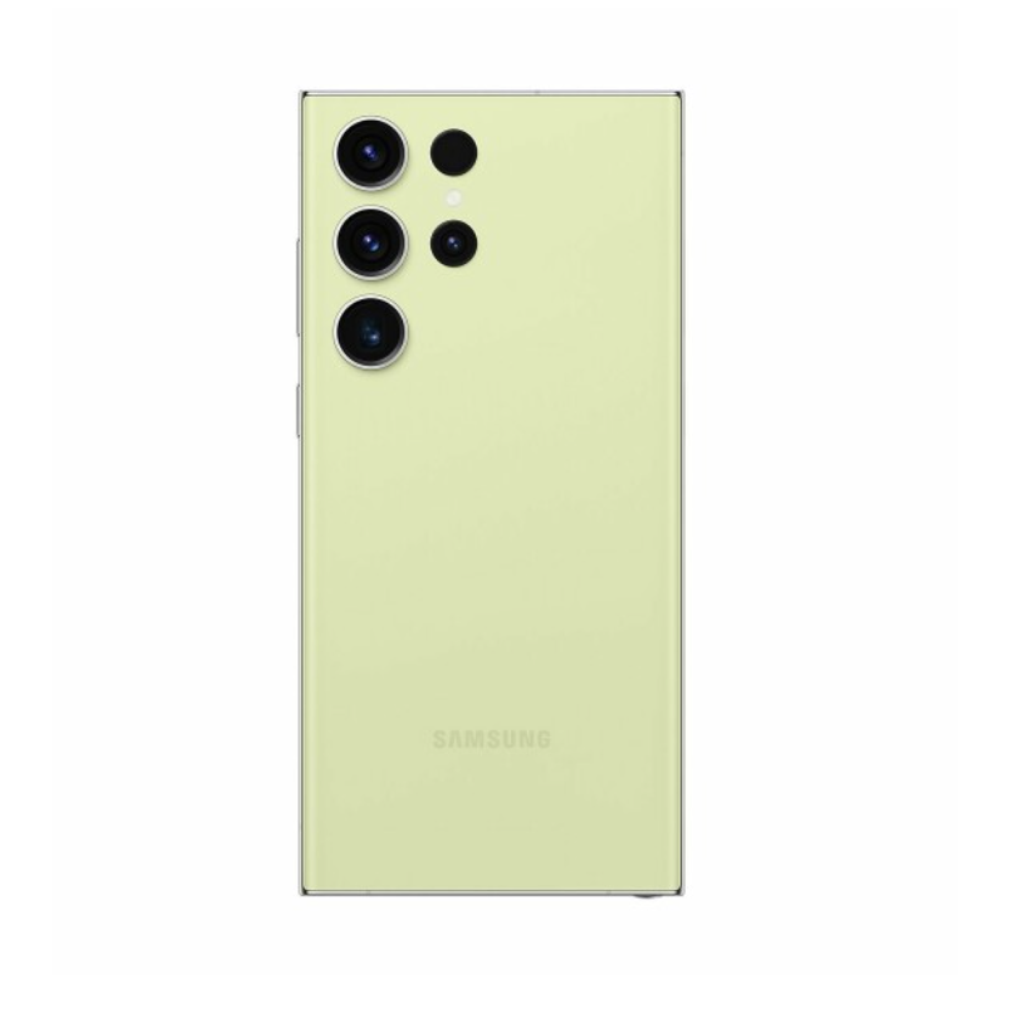 Vitre arrière Originale Samsung Galaxy S23 Ultra S918 Citron vert avec lentille