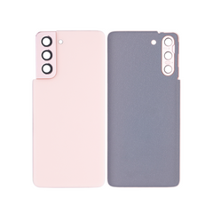 Vitre arrière Samsung Galaxy S21 5G G991 Phantom Rose Avec lentille - OEM