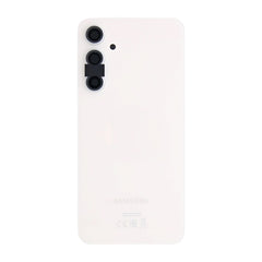 Vitre arrière Originale Samsung Galaxy S23 FE S711 Crème avec lentille