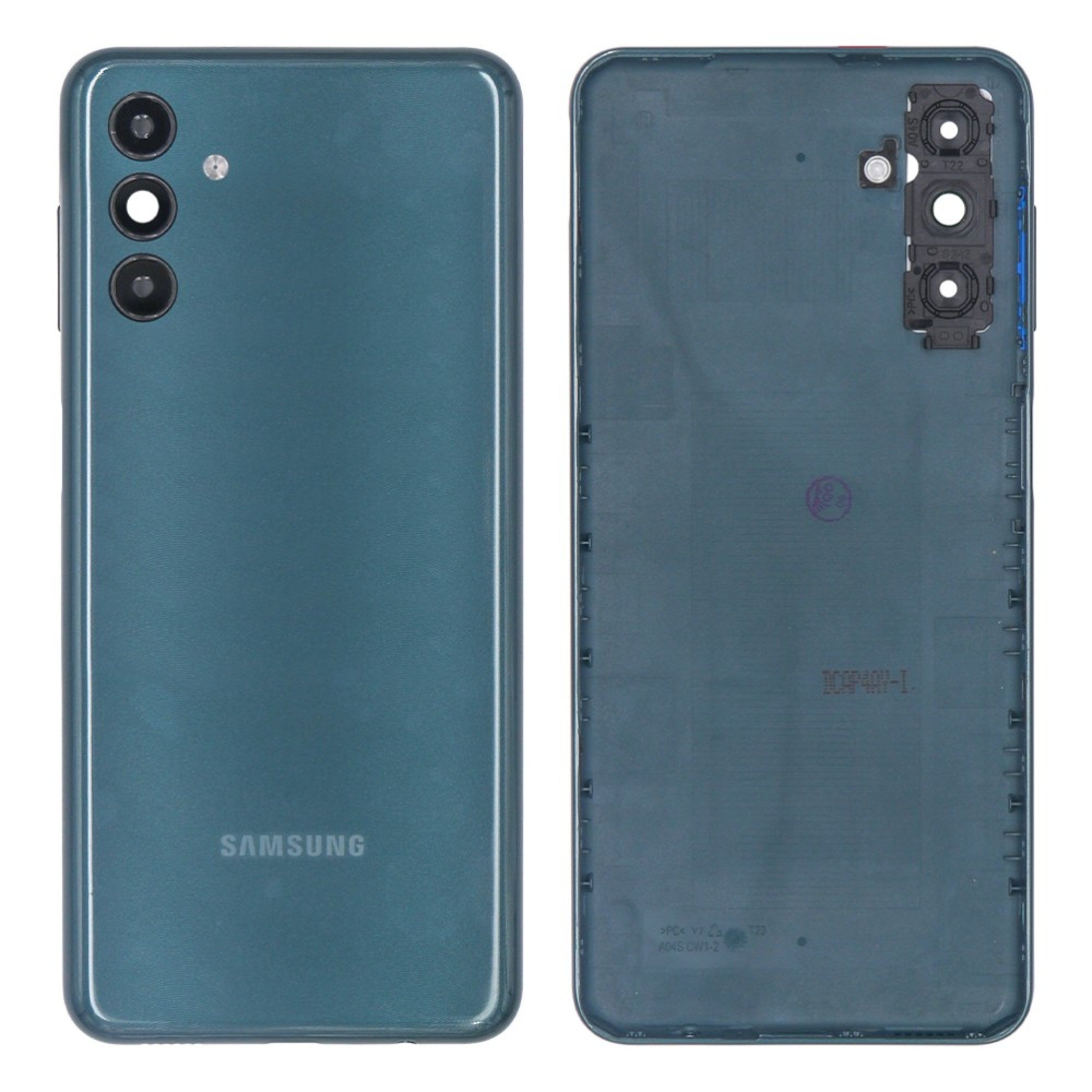 Vitre arrière Samsung Galaxy A04s A047F Vert Avec Lentille - OEM