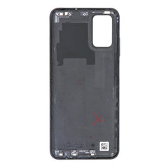 Vitre arrière Samsung Galaxy A03s A037F Noire Avec Lentille - OEM