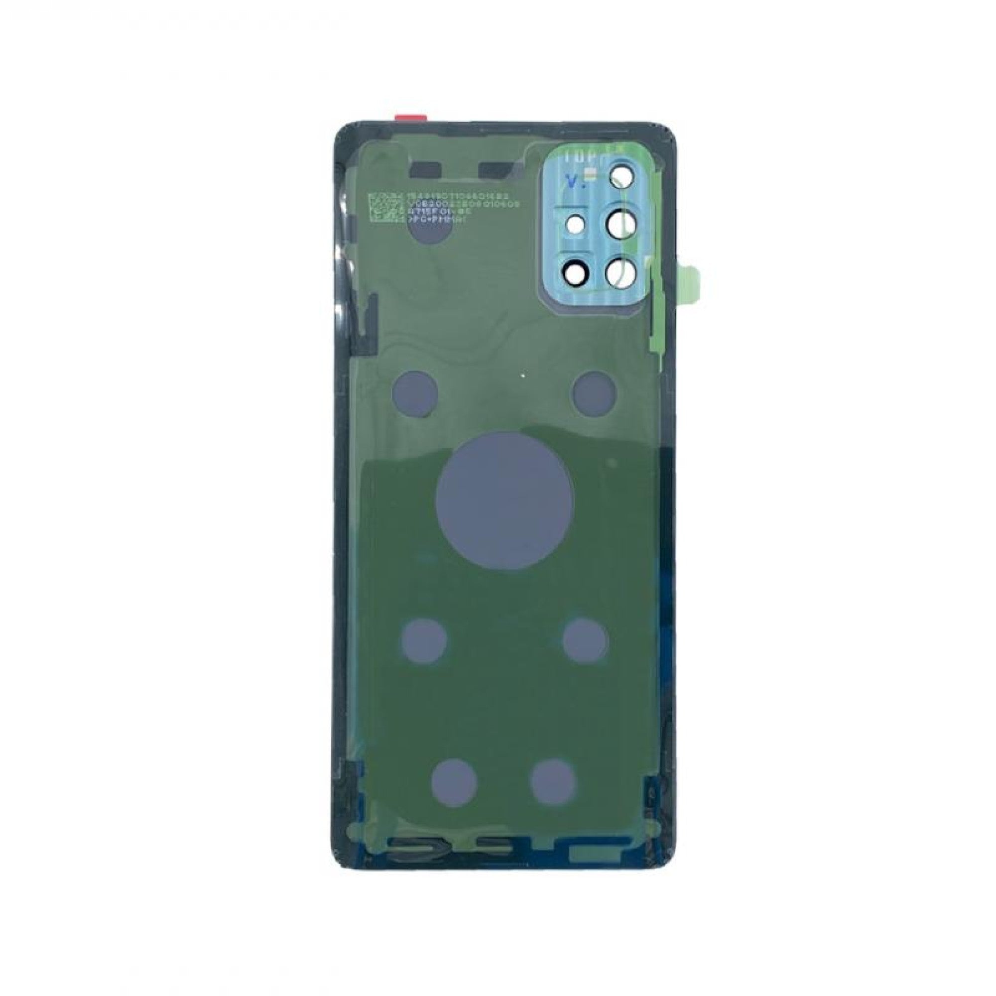 Samsung Galaxy A71 A715 Vitre arrière Bleu avec lentille - OEM