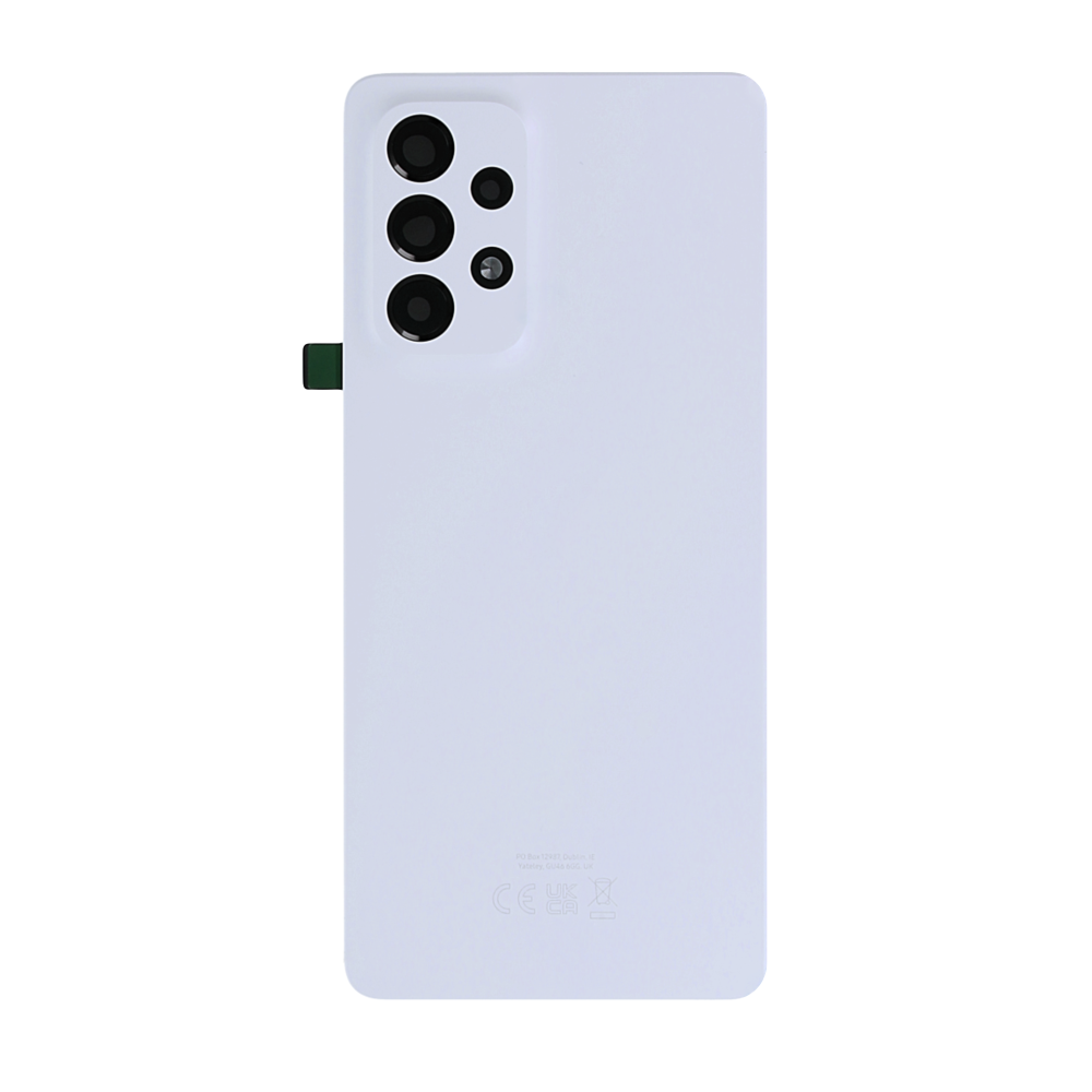 Samsung Galaxy A53 5G A536 Vitre arrière Blanc éclatant avec lentille - OEM