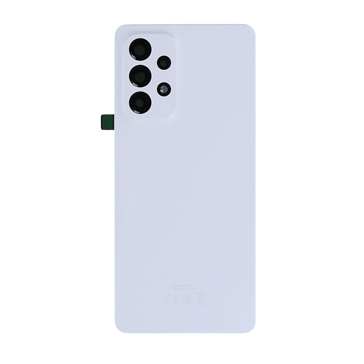 Samsung Galaxy A53 5G A536 Vitre arrière Blanc éclatant avec lentille - OEM