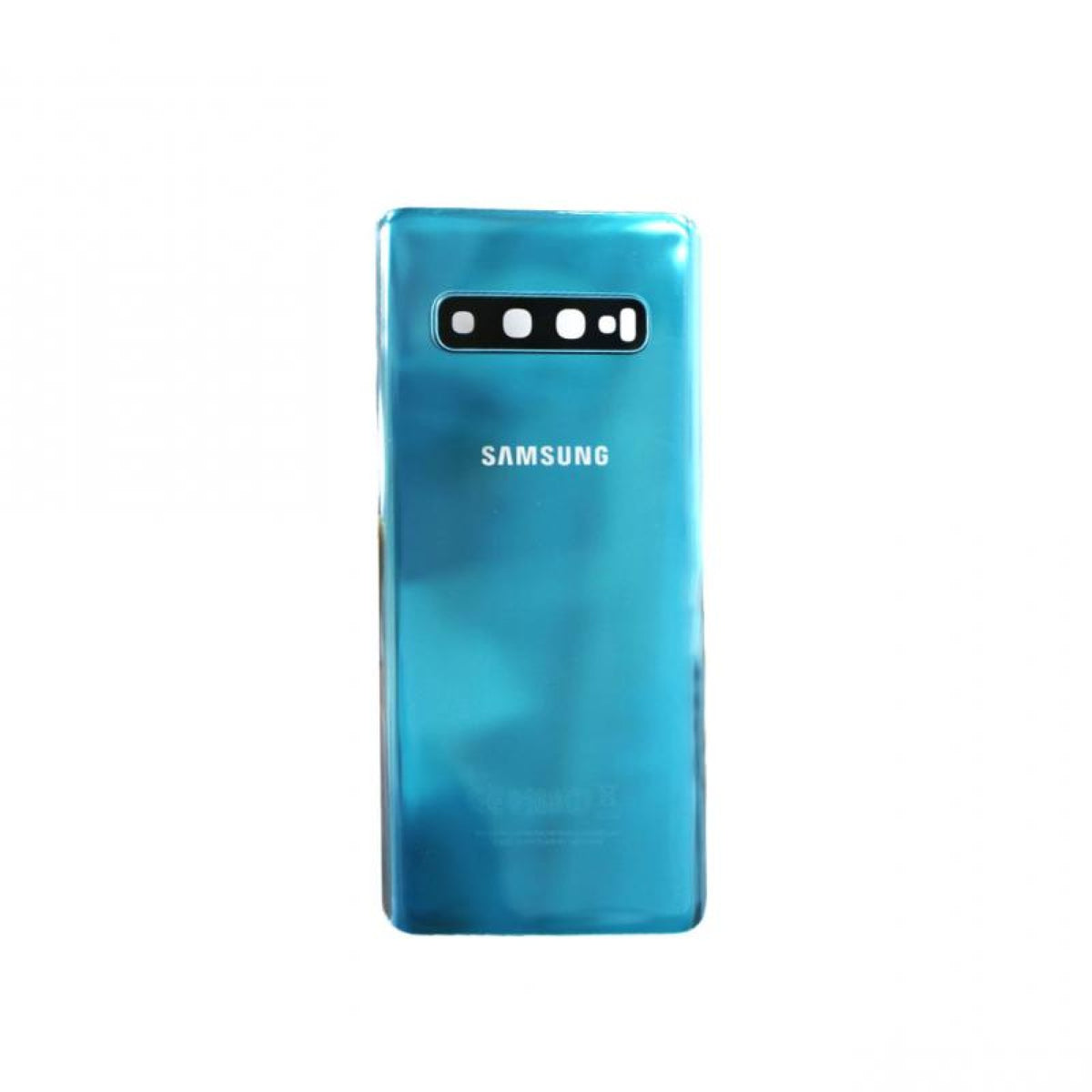 Samsung Galaxy S10 G973 Vitre arrière Vert prismatique avec lentille - OEM