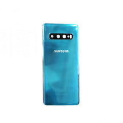 Samsung Galaxy S10 G973 Vitre arrière Vert prismatique avec lentille - OEM