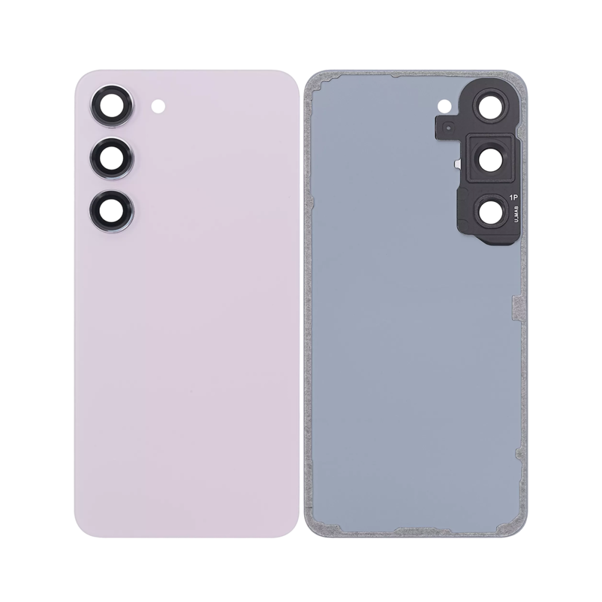 Vitre arrière Samsung Galaxy S23 S911 Lavande avec lentille – OEM