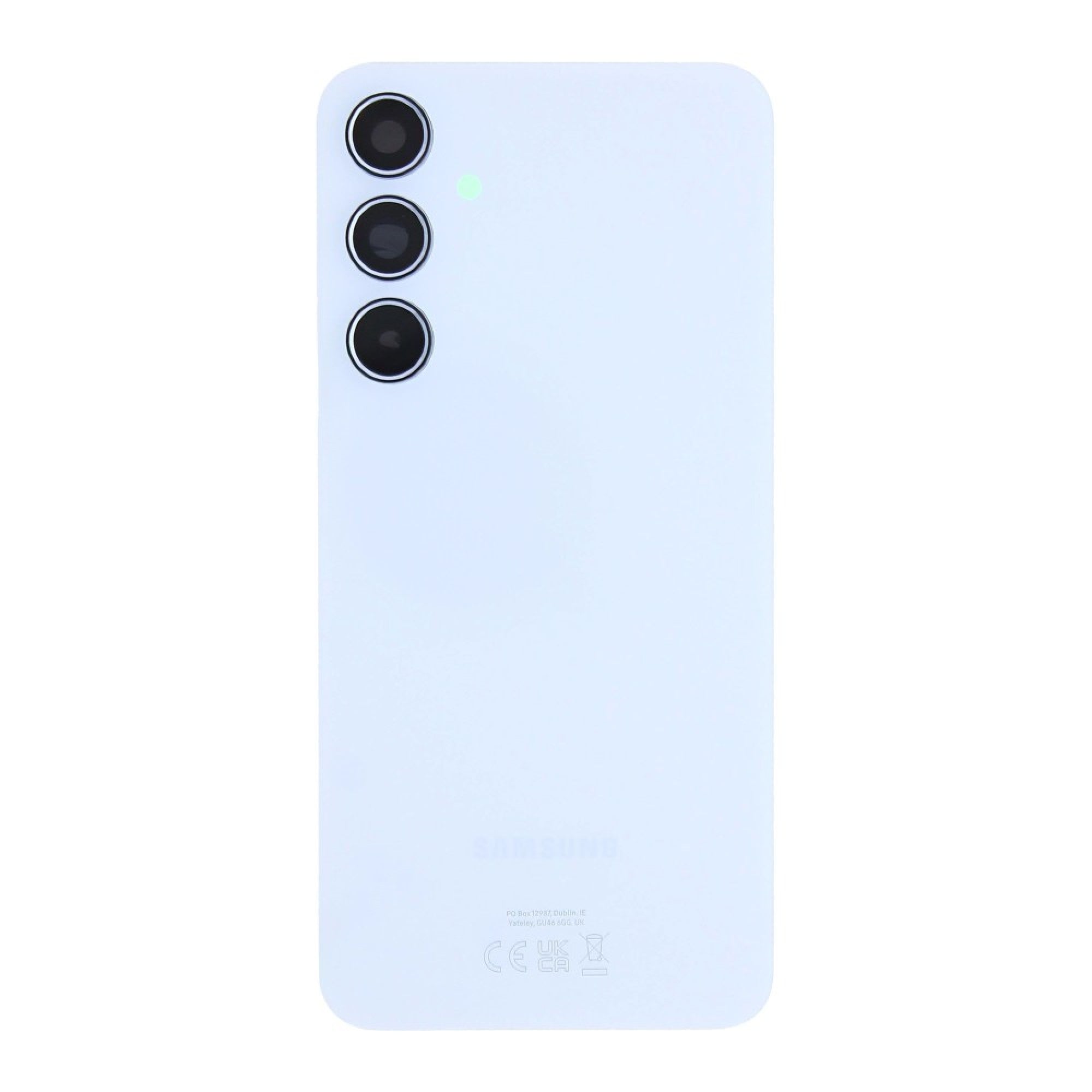 Samsung Galaxy A55 5G A556 Vitre Arrière Bleu Glacé avec Lentille - Originale