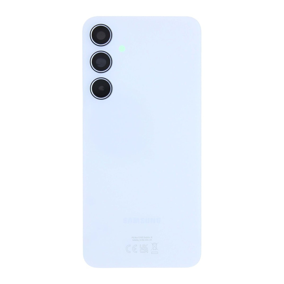Samsung Galaxy A55 5G A556 Vitre Arrière Bleu Glacé avec Lentille - Originale