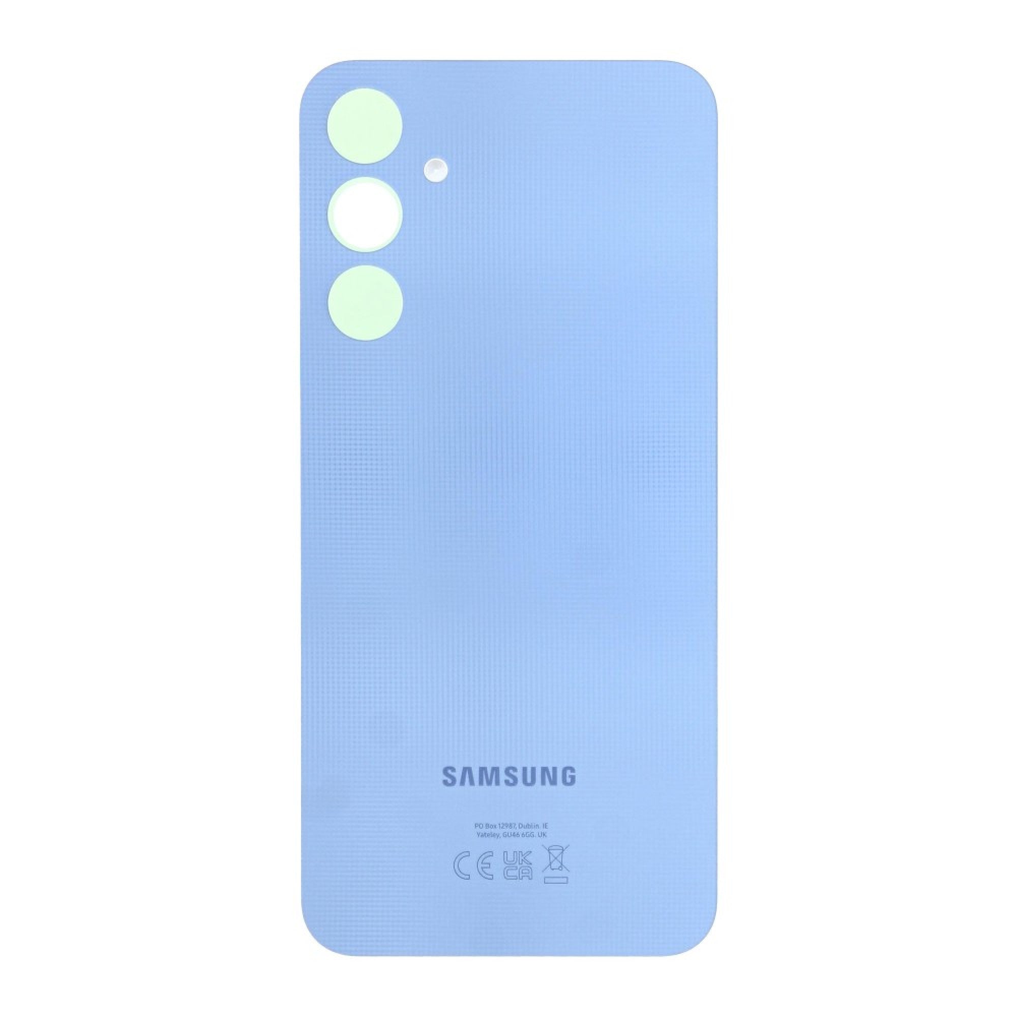 Vitre arrière Samsung Galaxy A25 A256B Optimistic Bleu sans lentille GH82-33053D – Original