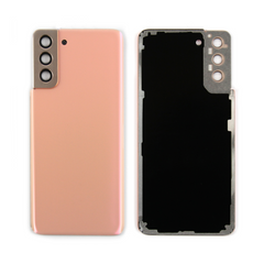 Vitre arrière Samsung Galaxy S21 Plus 5G G996 Rose Phantom Avec lentille - OEM